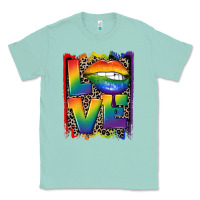 Seafoam Love pride Classic Tee - CowGirlArtShop