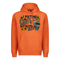 Carrot i pretend coffee Premium Hoodie - RacoonDesign