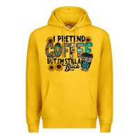 Lemon i pretend coffee Premium Hoodie - RacoonDesign
