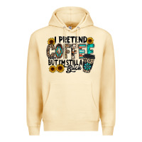 Pina Colada i pretend coffee Premium Hoodie - RacoonDesign