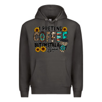 Smoke i pretend coffee Premium Hoodie - RacoonDesign