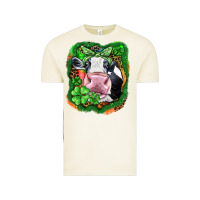 Vintage Arctic St. Patrick's day cow Vintage Tee - FaDigitalArtStudio