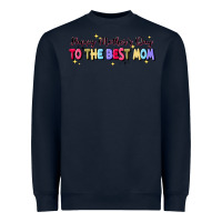 Navy happy mother's to the best mom Heavyweight Sweatshirt - JahusDesignShop
