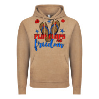 Vintage Coffee flip flops and freedom Vintage Hoodie - BundleAndBundleShop