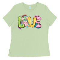 Matcha Easter Day Love Easter gnome Ladies Tee - OliviaCreatesArt