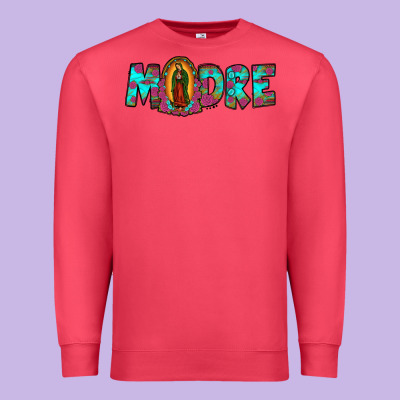Our Lady Of Guadalupe Madre Premium Sweatshirt Designed By Jahusdesignshop