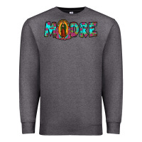 Charcoal Heather our lady of guadalupe madre Premium Sweatshirt - JahusDesignShop