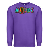 Purple our lady of guadalupe madre Premium Sweatshirt - JahusDesignShop