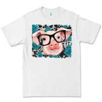White gemstone and cowhide pig Premium Tee - RanaPortraitStore