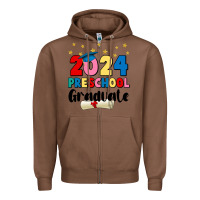 Chestnut 2024 preschool graduate Zipper Hoodie - JahusDesignShop