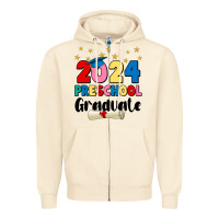 Sandshell 2024 preschool graduate Zipper Hoodie - JahusDesignShop