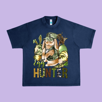 Egg Hunter Urban Heavy Tee Designed By Bundleandbundleshop