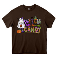 Chocolate Brown witch better have my candy Heavy Core Tee - CowGirlArtShop