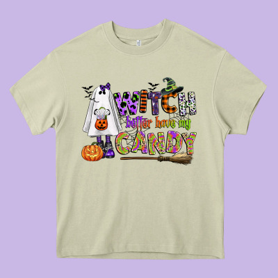 Witch Better Have My Candy Heavy Core Tee Designed By Cowgirlartshop