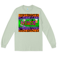 Matcha halloween nurse tumbler Long Sleeve Tee - BundleAndBundleShop