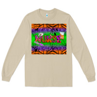 Mushroom halloween nurse tumbler Long Sleeve Tee - BundleAndBundleShop