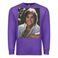 Purple shaun cassidy Premium Sweatshirt - baoMotion