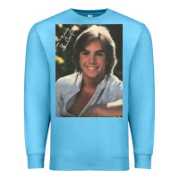 Ocean Blue shaun cassidy Premium Sweatshirt - baoMotion