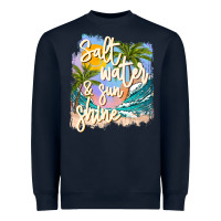 Navy salt water sunshine Heavyweight Sweatshirt - JahusDesignShop