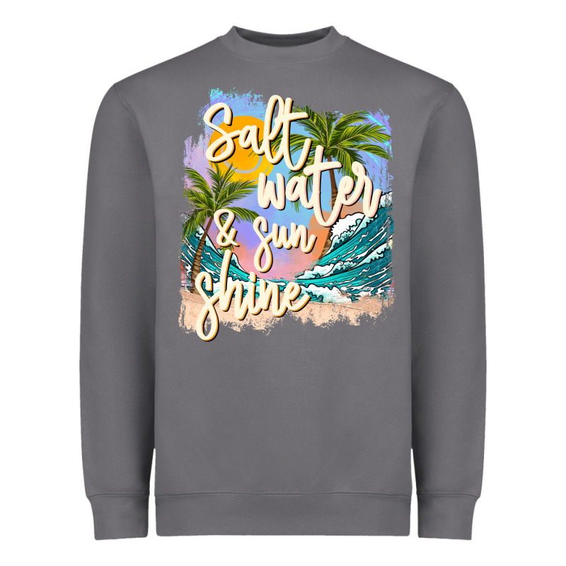 Salt Water Sunshine Heavyweight Sweatshirt by JahusDesignShop | Teevron