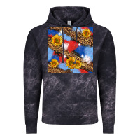 Cloud Black western 4th of july seamless pattern Vintage Hoodie - BundleAndBundleShop