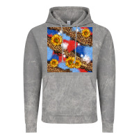 Cloud Rock western 4th of july seamless pattern Vintage Hoodie - BundleAndBundleShop