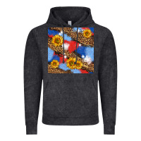 Vintage Black western 4th of july seamless pattern Vintage Hoodie - BundleAndBundleShop