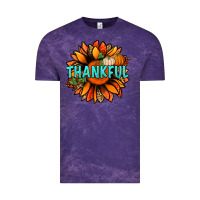 Cloud Purple thankful with sunflower bbs Vintage Tee - BundleAndBundleShop