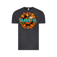Vintage Black thankful with sunflower bbs Vintage Tee - BundleAndBundleShop