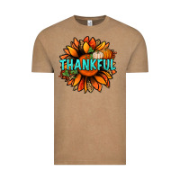 Vintage Coffee thankful with sunflower bbs Vintage Tee - BundleAndBundleShop