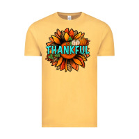 Vintage Mustard thankful with sunflower bbs Vintage Tee - BundleAndBundleShop