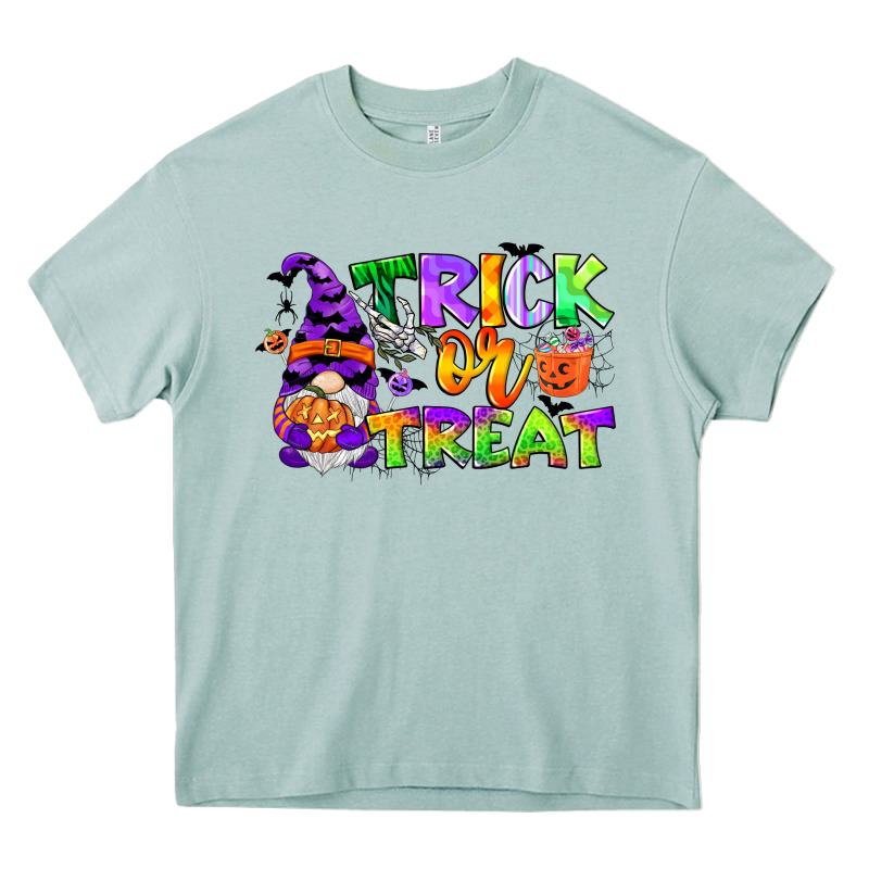 Trick Or Treat Gnome Heavy Core Tee by CowGirlArtShop | Teevron