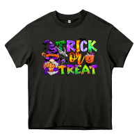 Asphalt trick or treat gnome Heavy Core Tee - CowGirlArtShop
