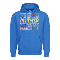 True Royal retro mother Zipper Hoodie - JahusDesignShop