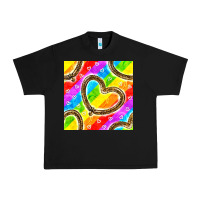 Black Pride lgbtq leopard heart balloons pattern Urban Heavy Tee - BundleAndBundleShop
