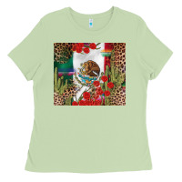 Matcha Mexico flag Ladies Tee - FaDigitalArtStudio