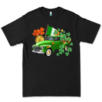 Black Western St. Patrick's Day truck Premium Tee - CowGirlArtShop
