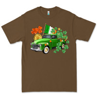 Cacao Western St. Patrick's Day truck Premium Tee - CowGirlArtShop