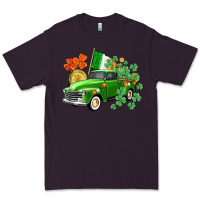 Plum Western St. Patrick's Day truck Premium Tee - CowGirlArtShop