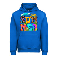 Cobalt summer Urban Hoodie - RanaPortraitStore
