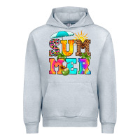 Heather Grey summer Urban Hoodie - RanaPortraitStore