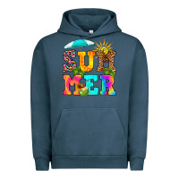Pigment Midnight Navy summer Urban Hoodie - RanaPortraitStore