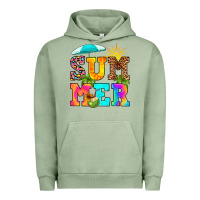 Pigment Oil Green summer Urban Hoodie - RanaPortraitStore