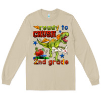 Mushroom ready to crush 2nd grade Long Sleeve Tee - BundleAndBundleShop