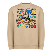 Mushroom i would not change you autism Heavyweight Sweatshirt - JahusDesignShop