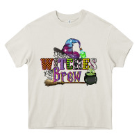 Cream witches brew Heavy Core Tee - CowGirlArtShop