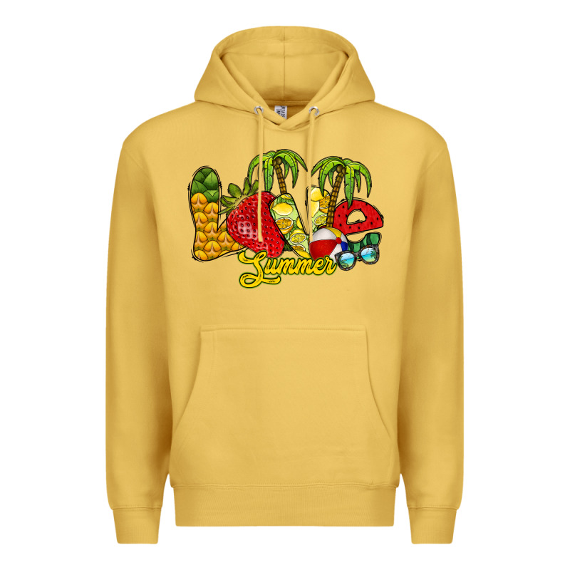 Love Summer Premium Hoodie by RacoonDesign | Teevron