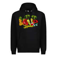 Black love summer Premium Hoodie - RacoonDesign