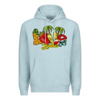 Blue Mist love summer Premium Hoodie - RacoonDesign