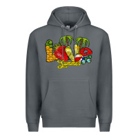 Rock love summer Premium Hoodie - RacoonDesign